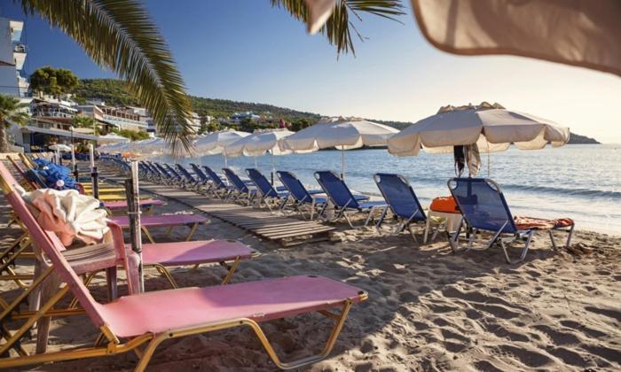 Kavos Bay Seafront Hotel Agia Marina  Экстерьер фото